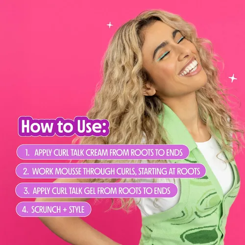 Vista 7 de Not Your Mother's Curl Talk - Crema definidora, gel de peinado y mousse