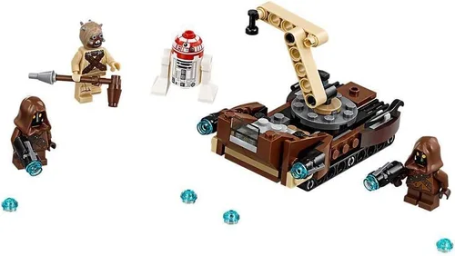 Vista 3 de Juego de armado de LEGO Star Wars Pack de combate de Tatooine 75198 (97 piezas)