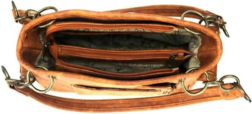 Vista 6 de Montana West Western Bling Collection - Bolso de mano con asa superior