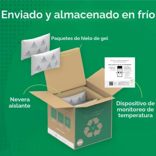 Vista 4 de Visbiome probiótico de alta calidad, 60 cápsulas, 112.5 mil millones de especies