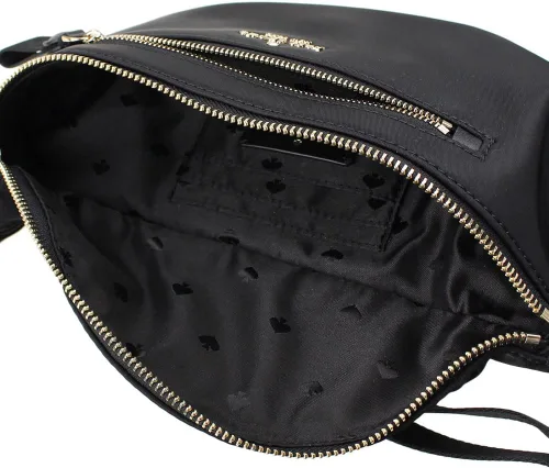 Vista 4 de Kate SPADE CHELSEA CINTURÓN CINTURÓN FANNY PACK NEGRO CUERO DE NYLON, Negro