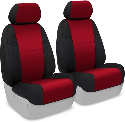 Vista 17 de Coverking Custom Fit Funda para asiento Seleccionar Chevrolet Modelos – Funda de neopreno, Negro