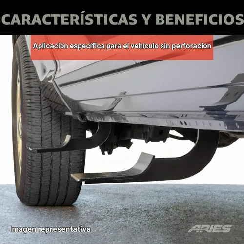 Vista 3 de ARIES (4490) Kit de montaje de barra para Nerf de 6 pulgadas, negro