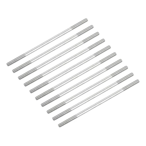 Vista 42 de METALLIXITY Tornillos de doble extremo (rosca M3, 0.787 in de longitud), 20 unidades, acero inoxidable 304, pernos de varilla roscados dobles