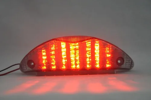 Vista 6 de Luz trasera LED de freno para motocicleta, lente transparente para BMW 2003-2008 F650GS, 2012-2018 F800GT, 2003-2008 R1200GS, 2006-2018 F800R