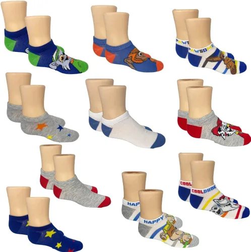 Vista 2 de Juego de calcetines multipaquete de 10 pares no se muestra talla de zapato 10 niños pequeños a 4 niños grandes
