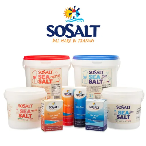 Vista 7 de SOSALT DAL MARE DI TRAPANI - Sal marina fina de Sicilia, (22.0 lbs) 22 lb Bolsa a granel para servicio de alimentos, todo natural, sal marina