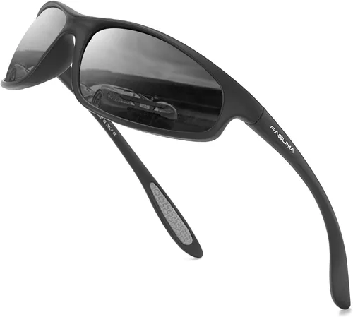 Vista 44 de Gafas de sol deportivas polarizadas para hombres, ciclismo, conducción, pesca, protección UV400