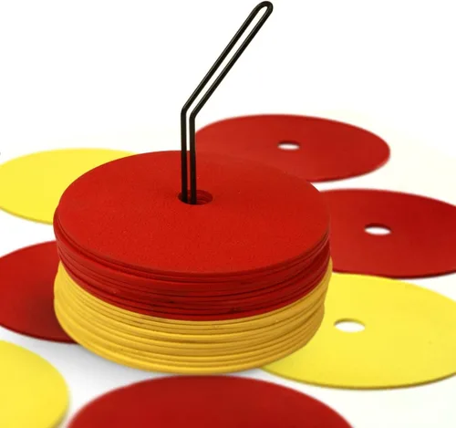 Vista 14 de GSi Non-Slip Floor Spot Markers for Sports, Therapy & Classroom