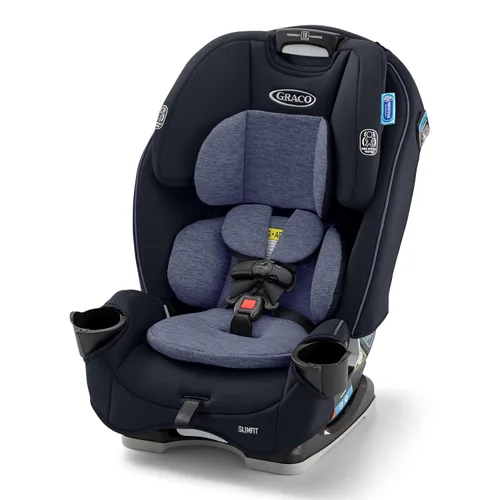 Vista 12 de Asiento de coche convertible 3 en 1 Graco Slimfit Diseño delgado y cómodo que ahorra espacio en su asiento trasero, Darcie