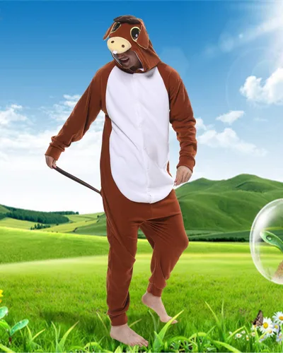 Vista 2 de Lifeye - Pijama para adulto con diseño de burro