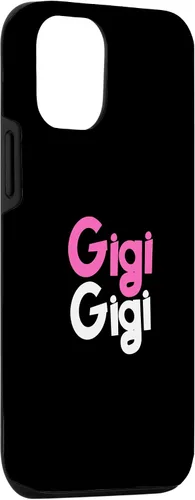 Vista 3 de Funda de regalo para iPhone 14 Gigi con nombre y apodo Virginie Georgine