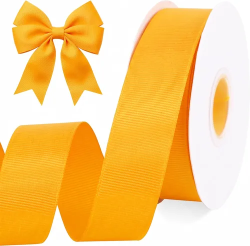 Vista 15 de TONIFUL 4 Rolls 3/8 Inch Christmas Grosgrain Ribbon Gift Wrapping Ribbon Christmas set
