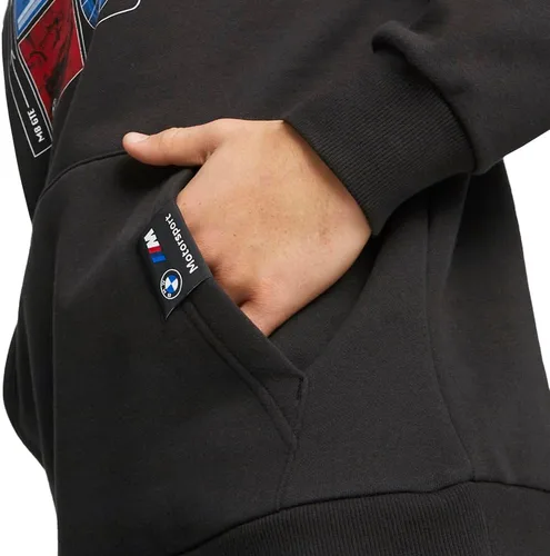 Vista 5 de PUMA Sudadera con capucha para hombre BMW M Motorsport Graphic