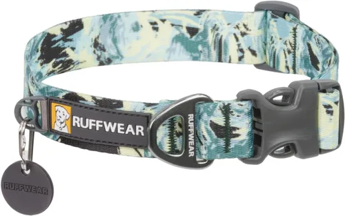 Vista 14 de Ruffwear, Front Range - Collar para perro, banda ajustable Tubelok, ligero, hebilla de liberación lateral, anillo en V de aluminio, duradero