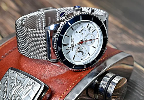 Vista 3 de TIME WARRIOR Relojes Aimimo 2021 de cuarzo elegante para hombre, analógico, Oro, Movimiento de cuarzo