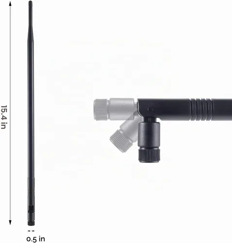 Vista 2 de Antena WiFi macho SMA de gran ganancia de largo alcance compatible con GardePro E6 E6P E8P E8PMB Meidase P100P P200 P90 Pro Series WiFi Trail Cámara