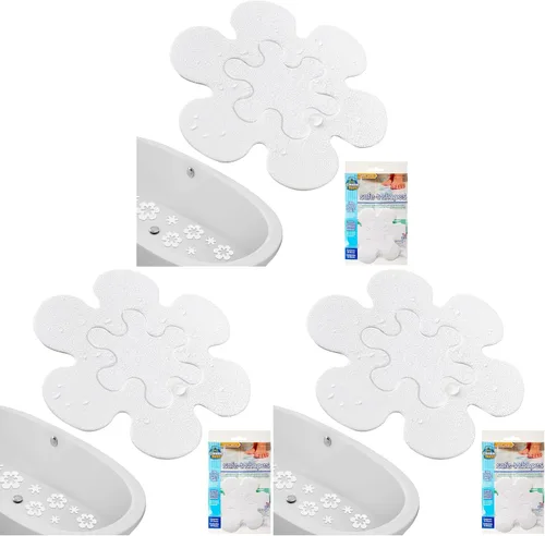 Vista 9 de COMPAC HOME Select Safe-T-Shapes, Large, White Daisy 14 Count (Pack of 2)