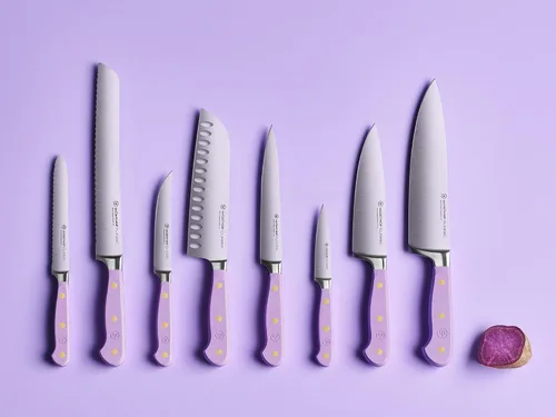 Vista 6 de WÜSTHOF Cuchillo de Chef Clásico Purple Yam de 8" Púrpura (Purple Yam)