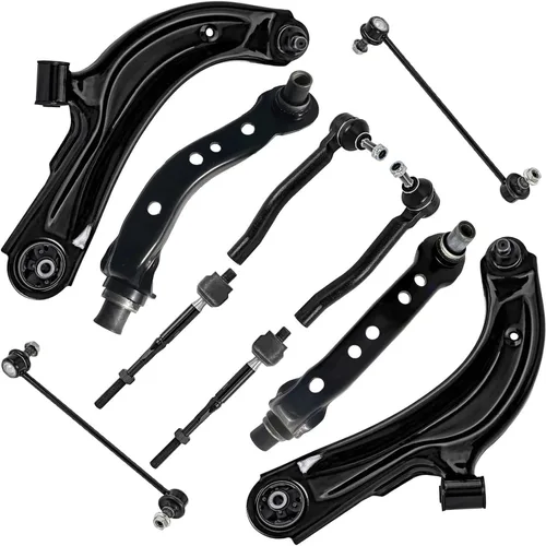Vista 161 de Detroit Axle - Kit de suspensión frontal de 10 piezas para Dodge Avenger 2008-2014, Chrysler Sebring 2007-2010, 2 brazos de control inferiores, 2
