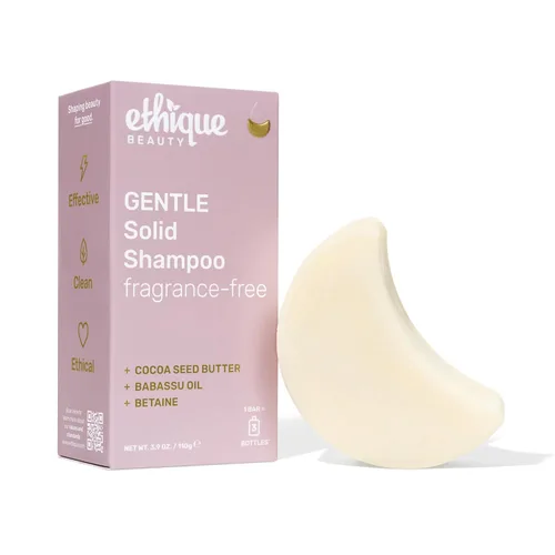 Vista 12 de Ethique Barra de champú clarificante para cabello graso con aceite de ricino, sin plástico, vegano, libre de crueldad, 3.88 onzas, anteriormente St.