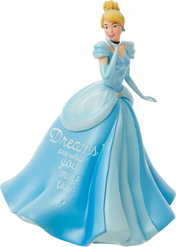 Vista 3 de Enesco Disney Showcase - Figura de Cinderella Dreams Princess Expressions, 6.7 pulgadas, multicolor