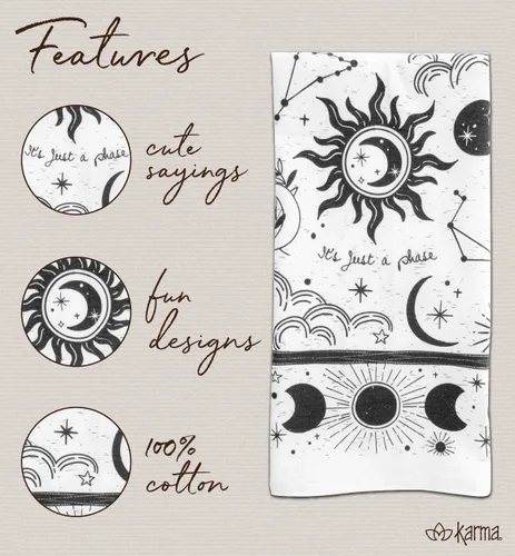 Vista 5 de Karma Gifts Boho paños de cocina - Abeja