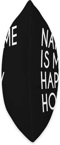 Vista 2 de Nappers Unite 600 time is My Happy Hour Funny Napper - Almohada de 16 x 16 pulgadas, multicolor