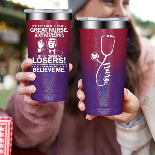Vista 4 de Fufandi Regalos para enfermeras para mujeres, regalos de la semana de las enfermeras, regalo del día de la enfermera para enfermeras, médicos