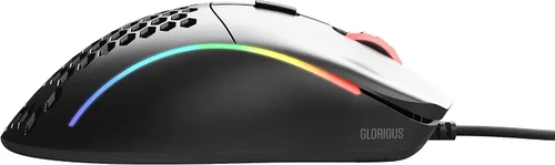 Vista 4 de Glorious Gaming Mouse - Glorious Model D Honeycomb Mouse - Mouse de PC RGB superligero - 240oz - Mouse negro mate con cable