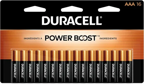 Vista 8 de Duracell Coppertop - Pilas AAA con ingredientes Power Boost, paquete de 8 unidades, pilas triple A con energía duradera, batería alcalina AAA