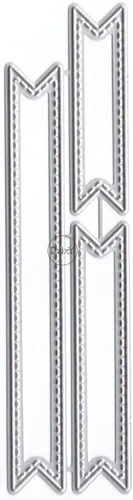 Vista 19 de DzIxY Troqueles de corte de metal con borde de encaje para kit de fabricación de tarjetas, troqueles de papel de relieve, plantillas de máquina de 10