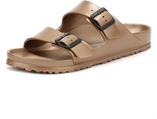 Vista 112 de Birkenstock Sandalias unisex Arizona con plantilla suave para adultos Lima activa