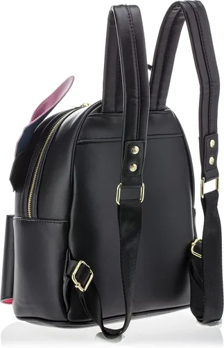 Vista 2 de Loungefly Disney Vampire Stitch Bowtie - Bolso de hombro con doble correa para mujer Multi