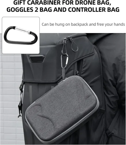 Vista 5 de Avata Bolsa de transporte para DJI Avata Goggles 2 Motion Controller Case Cover FPV Drone RC Accesorios de control remoto Protección rígida