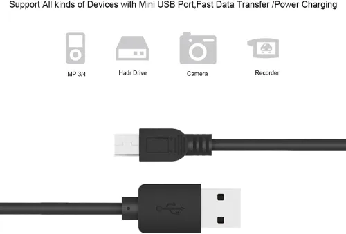 Vista 4 de Eopzol 10ft Feet Long USB PowerCharger Cable Cord for Nintendo Wii U Pro Controller