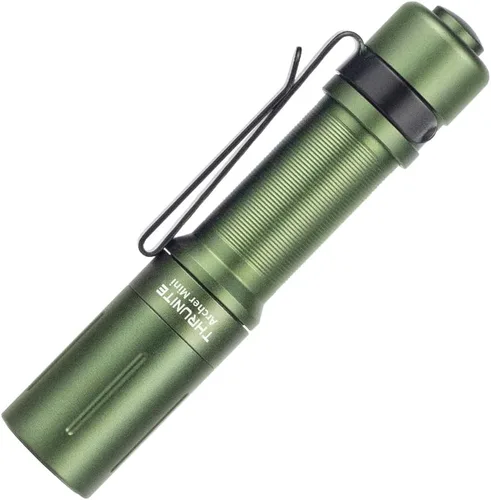 Vista 10 de ThruNite EDC Linterna Archer Mini, linterna LED de 405 lúmenes con interruptor de cola, linterna de bolsillo pequeña recargable USB C para camping