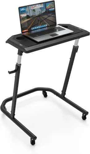 Vista 4 de Wahoo KICKR Escritorio V2 para entrenamiento de ciclismo de interior, bicicletas estacionarias/giratorias, de pie