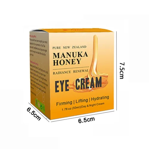 Vista 8 de Grospe Manuka Honey Eye Cream Anti-aging Eye Cream Anti-arrugas Debajo de los ojos Crema se desvanece líneas finas Levantamiento y reafirmante