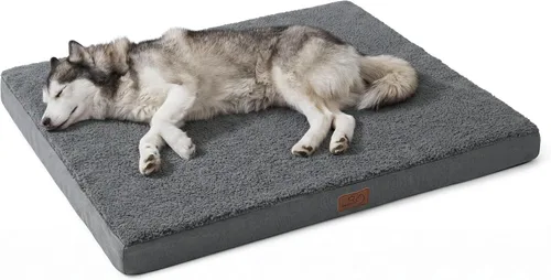 Vista 24 de Bedsure - Cama ortopédica pequeña para perros chicos, impermeable, con funda extraíble lavable, tapete de espuma con forma de huevera para mascotas