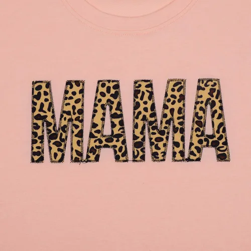Vista 5 de EGELEXY Sudaderas con bordado para mamá, blusa con cuello redondo y manga larga para mujer