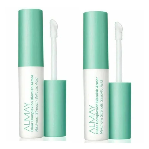 Vista 5 de Paquete de 2 Almay Clear Complexion Blemish Armor Tratamiento para el acné con ácido salicílico, 1002
