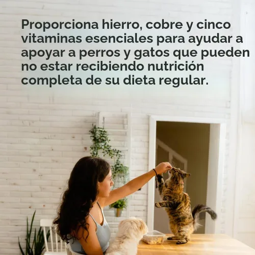 Vista 3 de Suplemento líquido de vitaminas y minerales para perros y gatos