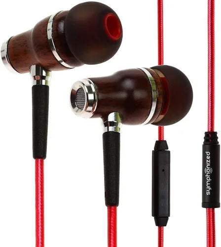 Vista 9 de Auriculares sintonizados NRG 3.0 Premium Madera aisladores de sonido, con micrófono y control de volumen, estilo madera