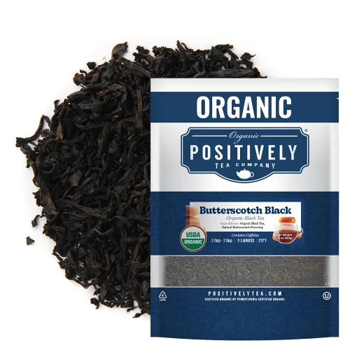 Vista 20 de Bolsas de hojas sueltas para té. Orgánicas por USDA. Positively Tea LLC.