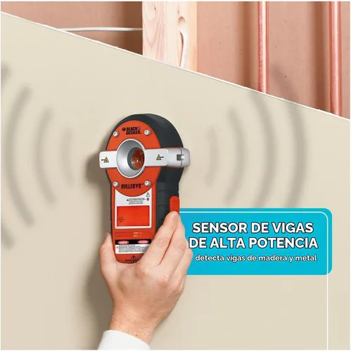 Vista 5 de Black & Decker BDL190S BullsEye, láser de línea interior autonivelante con sensor de tacos