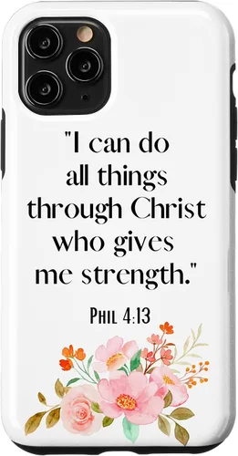 Vista 29 de I Can Do All Things Through Christ Jesus Philippians 4:13 Case for iPhone 17