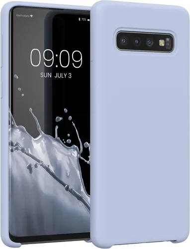 Vista 23 de kwmobile Funda compatible con Samsung Galaxy S9 - Funda de silicona TPU con acabado suave - Blue Reef