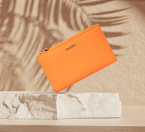 Vista 2 de Grande -2804 Cartera para mujer, Naranja, Minimalista