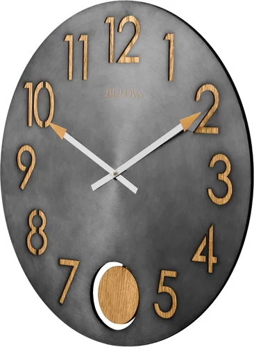 Vista 2 de Bulova Reloj de pared Flatiron C4119